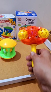 Ratnas Spinner Rattle Musical Toy for Babies Rattle