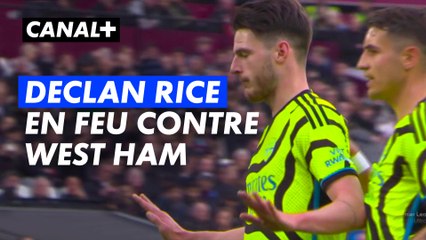 Declan Rice en feu contre West Ham - Premier League 2023-24 (J24)