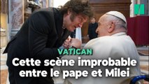 Javier Milei rencontre le pape François qu’il a longtemps détesté et ça donne un échange improbable