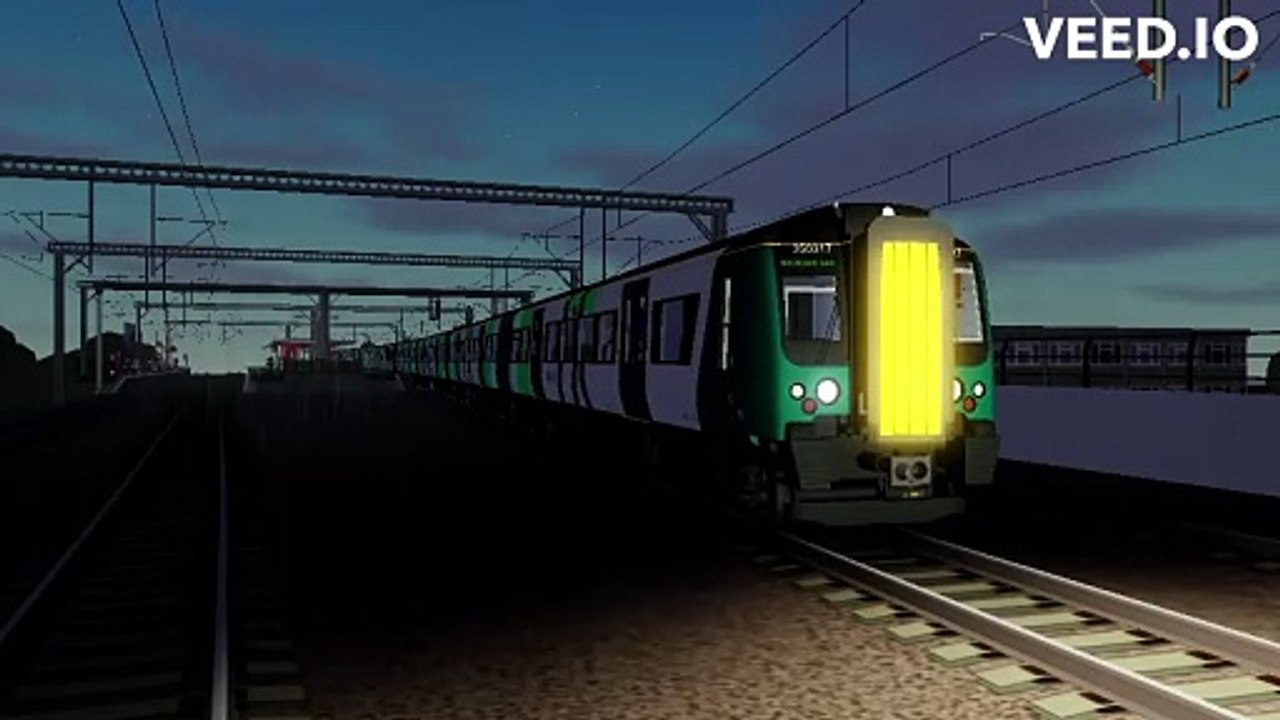 Class 350 with class 185 sound