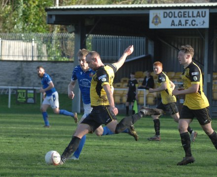 GOALS - Dolgellau score two crackers against Llandrindod Wells