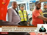 Activan punto de control en la Autopista Regional del Centro como parte del despliegue Carnaval 2024