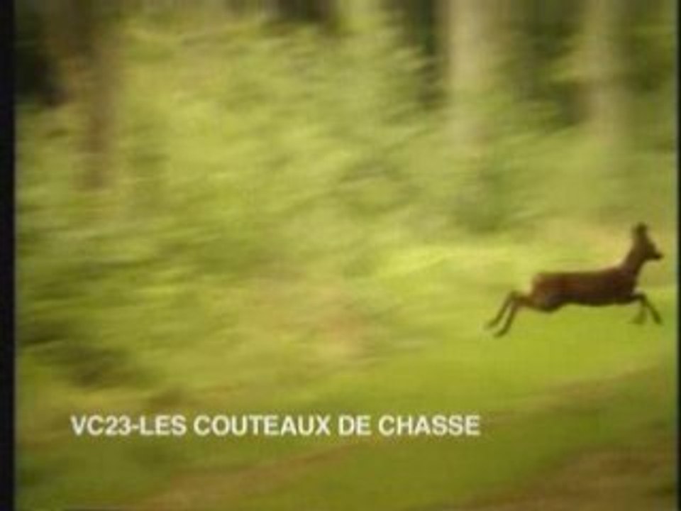Les couteaux de chasse