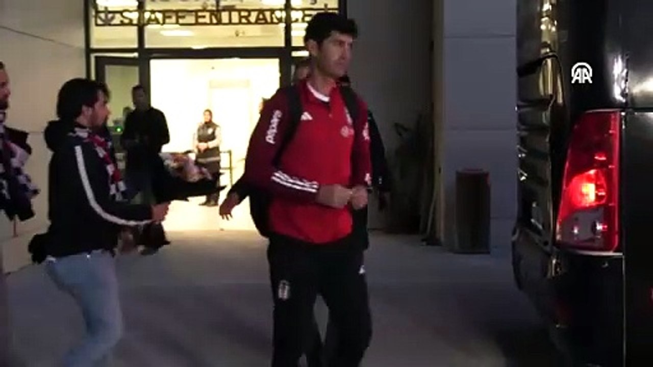 Beşiktaş kafilesi, Kayseri'ye geldi