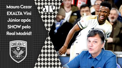 "FOI UM ESCULACHO! O Vinicius Júnior HOJE é um JOGADOR MELHOR do que..." Mauro Cezar ELOGIA!