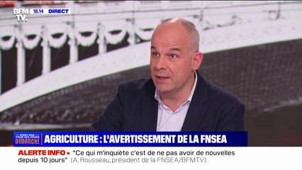 Salon de l'agriculture: "Si on se moquait de nous, ça ne pourrait pas se passer dans les conditions classiques de l'accueil du président", affirme Arnaud Rousseau (FNSEA)