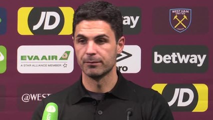 24e j. - Arteta : Je suis très heureux pour Rice