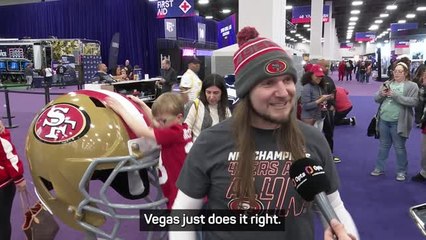 Download Video: 'Welcome to Red Kingdom' - Chiefs and 49ers fans preview Super Bowl LVIII