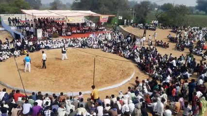 There was a huge crowd of devotees in Baba Ramdev's fair, wrestling da