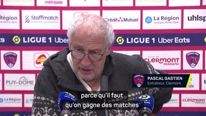 Clermont - Gastien : "Tout à fait satisfaisant"