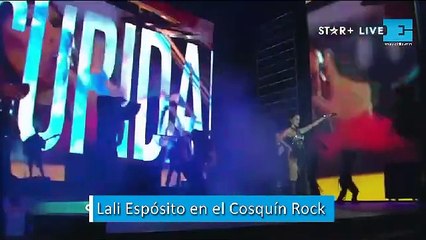 Lali Espósito en el Cosquín Rock