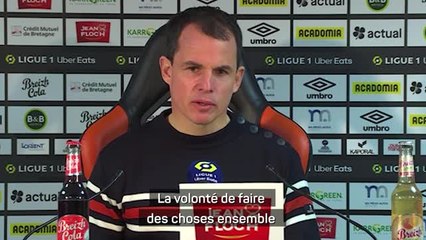 Lorient - Le Bris : "J'ai senti cette nouvelle énergie"