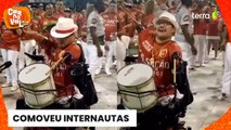 Carnaval 2024: ritmista sem os braços emociona internautas antes de desfilar pela Dragões da Real