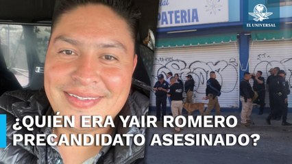 Así era Yair Martín Romero, precandidato de Morena asesinado a balazos en Ecatepec