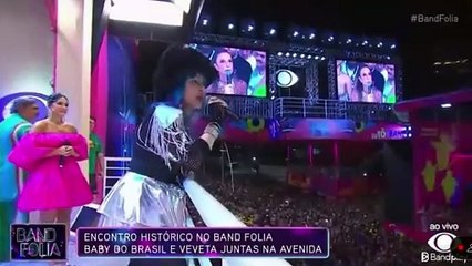 Macetar o apocalipse? Conversa entre IVETE SANGALO e BABY DO BRASIL no carnaval viraliza