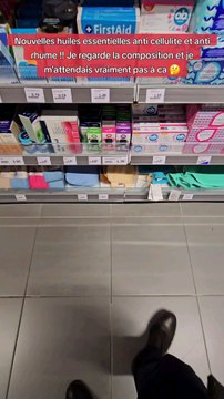 Je teste les huiles essentielles anti cellulite et rhume #action #magasinaction #huileessentielle #géranium #eucalyptus #lavende #aromazone