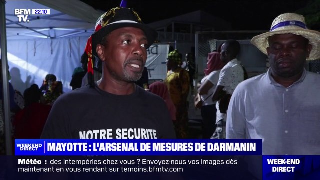 Darmanin, stop aux beaux discours politiques! : à Mayotte, les habitants réagissent aux annonces de Gérald Darmanin