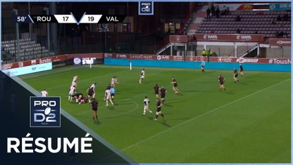PRO D2 Saison 2023-2024 J19 - Résumé Rouen Normandie Rugby - Valence Romans