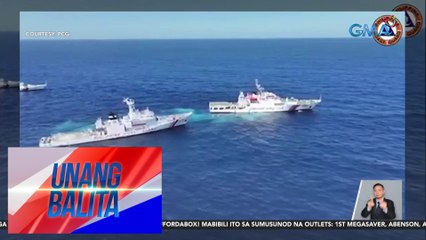 PCG: BRP Teresa Magbanua, mahigit 40 beses binuntutan ng mga barko ng China Coast Guard sa Bajo de Masinloc | UB