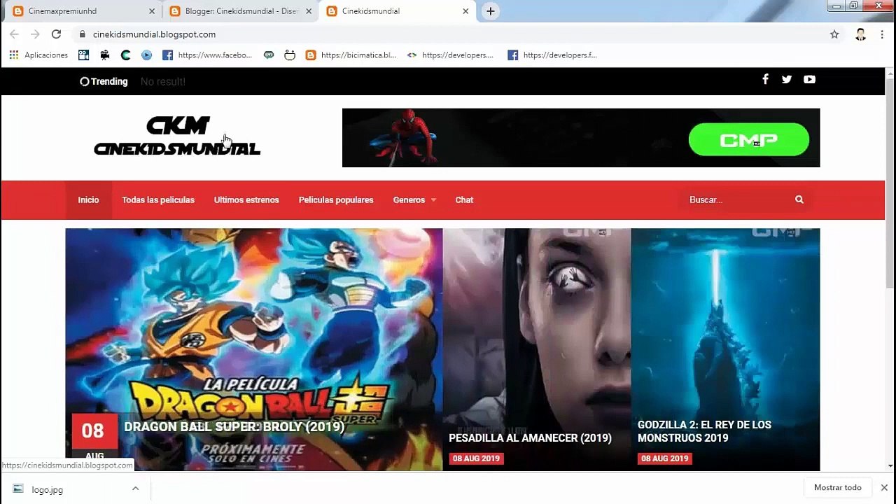 COMO CREAR UN BLOG DE PELÍCULAS EN BLOGGER   PARTE 2