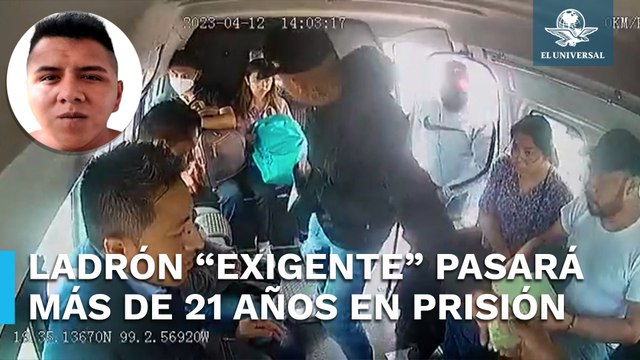 Dan casi 22 años de cárcel al ladrón al que no le “gustan las monedas”; exigía billetes