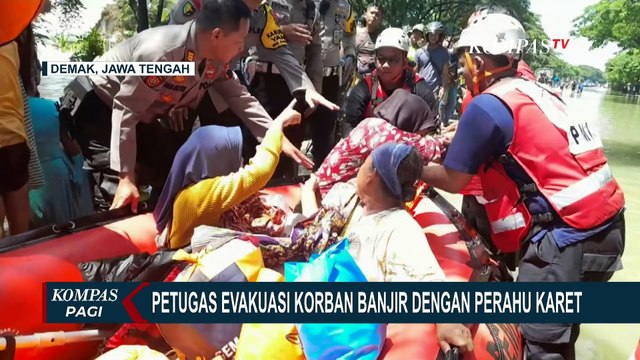 Situasi Banjir Demak di Hari Keempat, Bawaslu Buka Opsi Relokasi hingga Pemilu Susulan