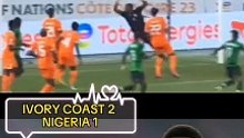 All the Nigeria Ivory Coast goals highlight. 2-1 .Congratulations Ivory Coast.