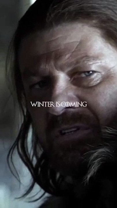 Winter is coming... game of thrones