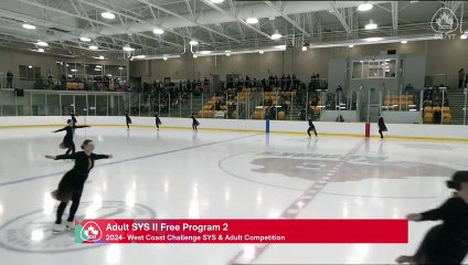 Adult SYS II Free 2 - 2024 West Coast Challenge-Synchro & Adult Competition