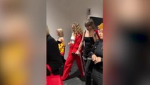 Super Bowl: Taylor Swift flanked by Ice Spice and Blake Lively as she cheers on Travis Kelce