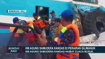 KM Agung Samudera Kandas di Perairan Gilimanuk, 42 Penumpang dan 16 ABK Berhasil Dievakuasi