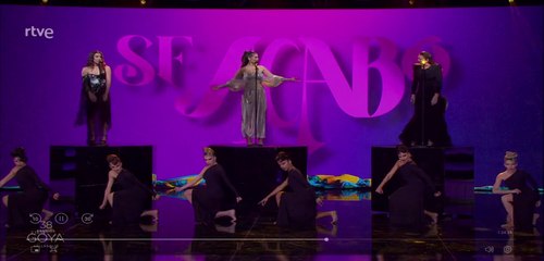 SE ACABÓ. ❤️ Niña Pastori, India Martínez y María José Llergo - Premios Goya 2024.