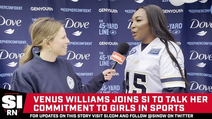 Venus Williams Talks Commitment to Keeping Girls Involved In Sports