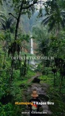 Air Terjun Kapas Biru Di Lumajang, Keren Banget!!