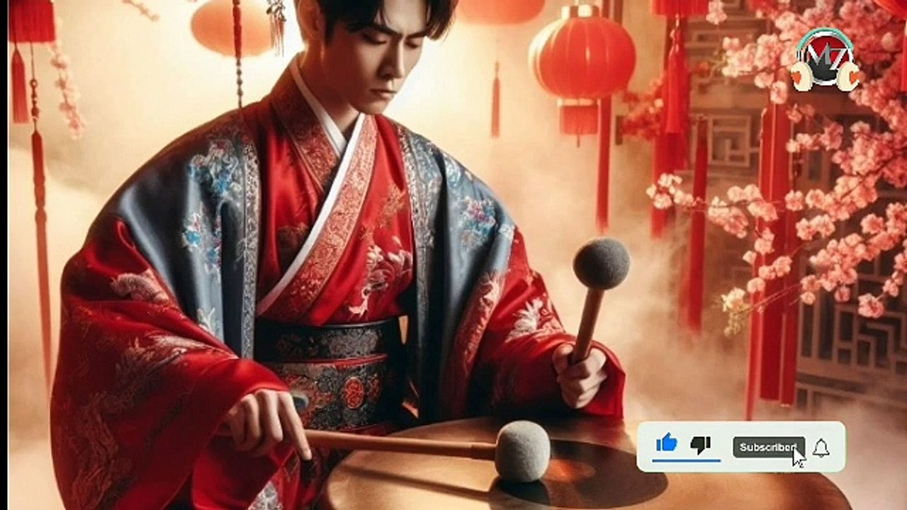chinese gong sound effect _ chinese traditional musical instrument