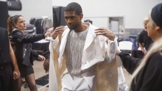 Inside Usher's Final Fitting for the Super Bowl 2024 Halftime Show