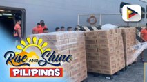 55,000 food packs na ipapamahagi sa mga nasalanta sa Davao Region, dumating sa Pier 15 sa Maynila