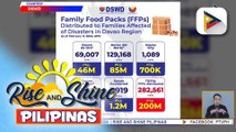 Relief operations ng DSWD sa mga apektado ng kalamidad sa Davao Region, patuloy