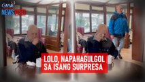 Lolo, napahagulgol sa isang surpresa | GMA Integrated Newsfeed