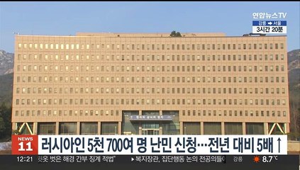 러시아인 5천700여명 난민 신청…전년 대비 5배 ↑