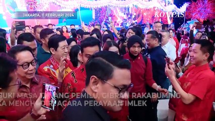 Kala Gibran, Kaesang, hingga Didit Prabowo Duduk Satu Meja Hadiri Perayaan Imlek