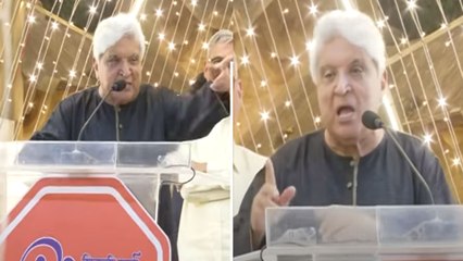 Javed Akhtar ने लगाया Jai Siya Ram का नारा, Video हुआ तेजी से Viral | FilmiBeat