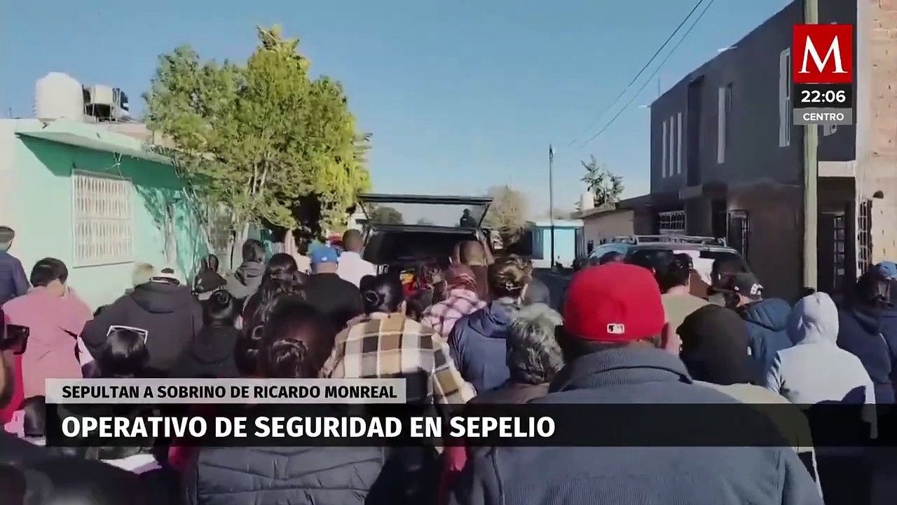 Sepultan a Jorge Monreal Martínez, sobrino de Ricardo Monreal, en Zacatecas tras ataque armado