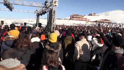 Hakkari'de düzenlenen "5. Kar Festivali" sona erdi
