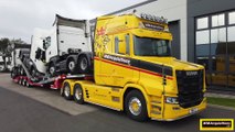 Torpedo Scania 650ST Kassbohrer Tri Axle Extendable Truck Transporter   T133432