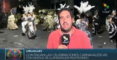 Carnaval uruguayo continúa con el Desfile de Llamadas, fiesta de candombe