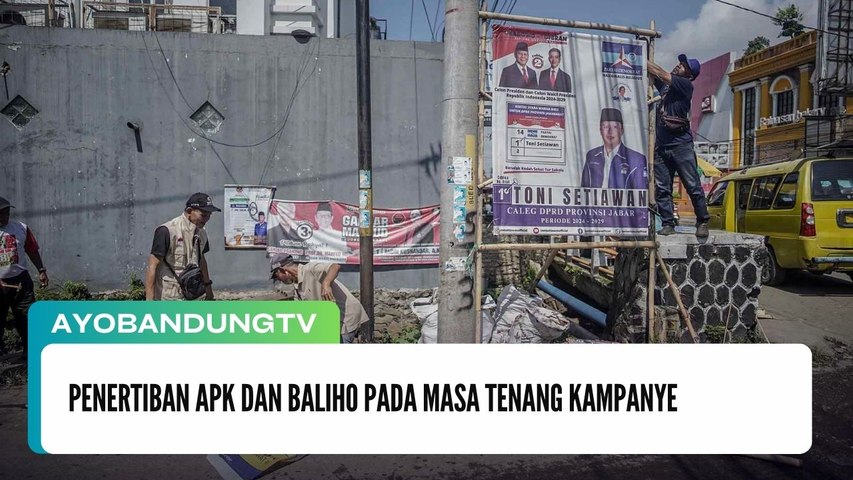 Penertiban APK Pada Masa Tenang Kampanye