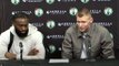 Kristaps Porzingis Discusses Celtics' Response to Jaylen Brown and Duncan Robinson's Altercation