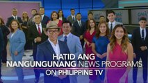 GMA Integrated News, hatid ang mga nangunguna at pinakapinagkakatiwalaang news programs sa bansa!