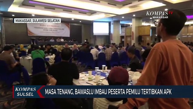 Masa Tenang, Bawaslu Imbau Peserta Pemilu Tertibkan APK